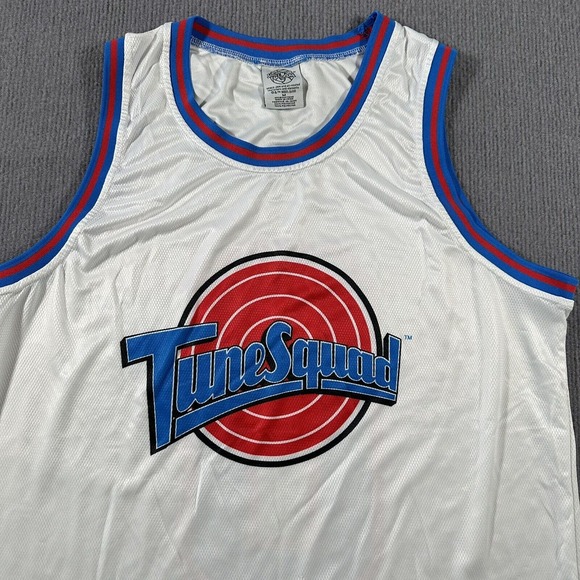 Space Jam‎ Tune Squad Basketball Jersey #0 Blank Mens Medium Original Film - Picture 5 of 9